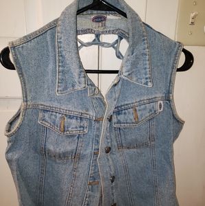 Denim vest